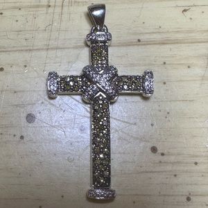 Yellow Diamond .925 necklace pendant